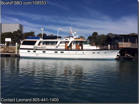 72'  1964 Burger Flush Deck MY BoatsFSBOgo