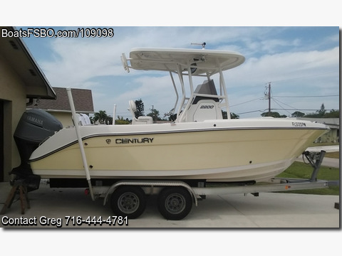 22' 2015 Century 2200 Center Console BoatsFSBOgo