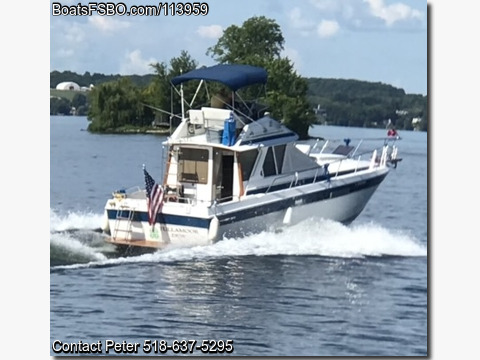 33'  1985 Chris Craft Commander 333 Sport Sedan BoatsFSBOgo