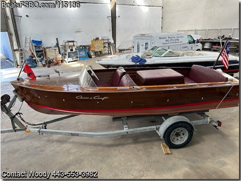 18'  1957 Chris Craft Sportsman BoatsFSBOgo