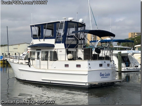 36' 2001 Island Gypsy 36 Sundeck Trawler BoatsFSBOgo