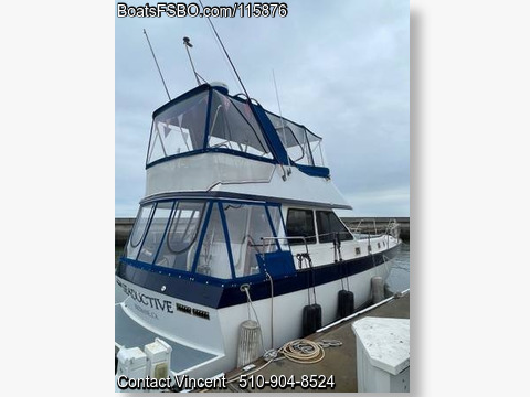 45'  1984 Lancer Cockpit Motoryacht BoatsFSBOgo