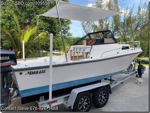23'  1988 Mako 230 Walk Around BoatsFSBOgo