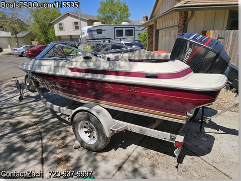 17'  1995 Maxum Open Bow BoatsFSBOgo