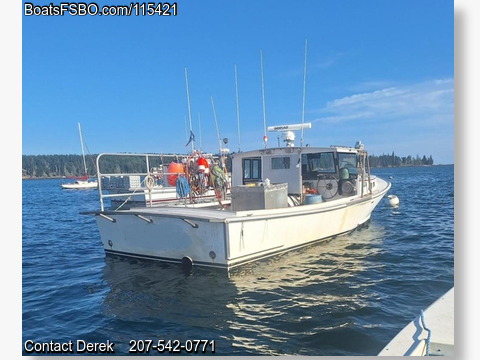 35'  2013 Mitchell Cove Lobster Boat BoatsFSBOgo
