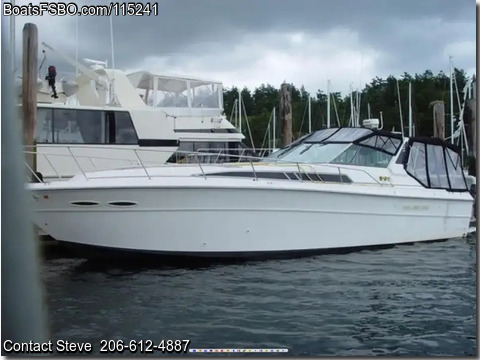 39'  1989 Sea Ray 390 Express Cruiser BoatsFSBOgo