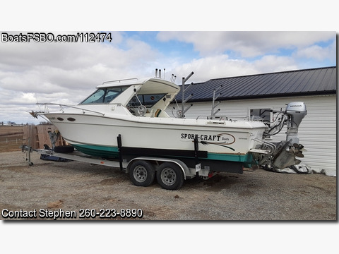 25'  1998 Sportcraft 252 Hardtop BoatsFSBOgo