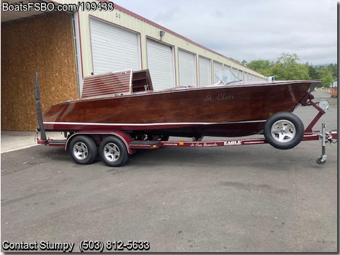 21' 2002 St Clair Boatworks Mahogany Runabout BoatsFSBOgo