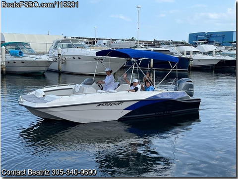 23'  2023 Starcraft SVX 231 OB BoatsFSBOgo