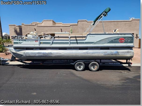 25'  1999 Sun Tracker Fishin' Barge 25 BoatsFSBOgo