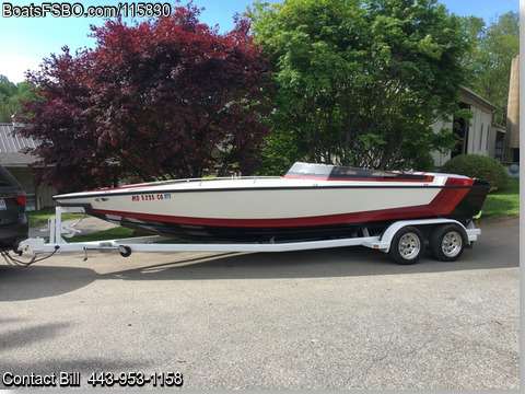 23'  1989 Warlock World Class BoatsFSBOgo